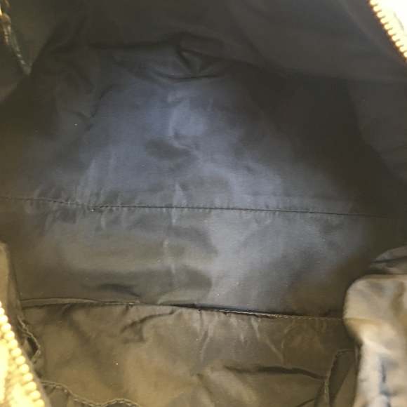 CHRISTIAN DIOR Bowling Handbag in Blue Fabric - Picture 6 of 13